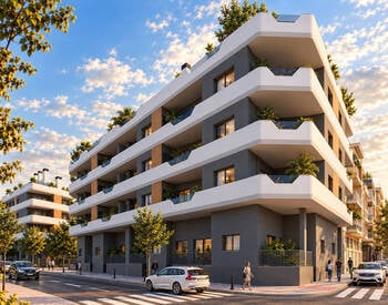Alicante Santa Pola’da Ortak Havuzlu Satılık Modern Daireler