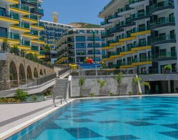 Appartements Prêts En Complexe Avec Plage À Kargicak Alanya 2