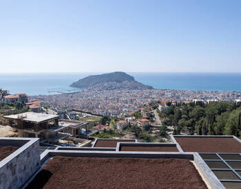 Contemporary Designed Sea View Villas in Alanya Center 1