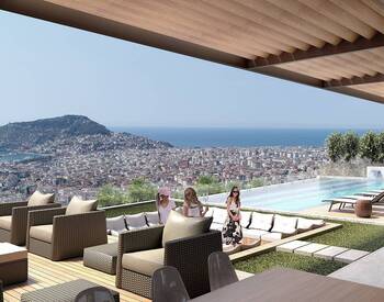 Alanya'da Lüks Site İçinde Avantajlı Konumda Daireler 1