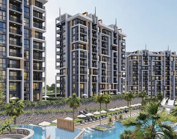 Apartments in a Complex with Rich Social Amenities in Alanya 2