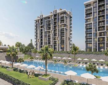 Alanya’da Zengin Sosyal Olanaklara Sahip Site İçinde Daireler 3