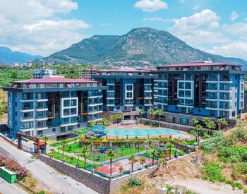 Flats in a Secure Complex with Swimming Pools in Kestel Alanya 1