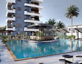 New Apartments Close to the Beach in the Center of Mahmutlar 1
