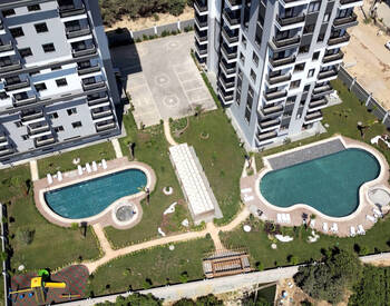 Alanya'da Sosyal Aktiviteler Sunan Sitede Şık Daireler 1