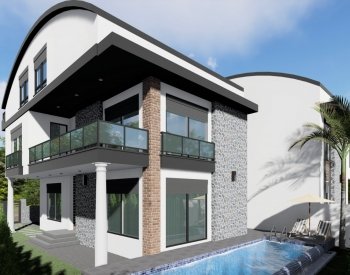 Moderne Villa's Met Privétuin En Zwembad In Belek Antalya