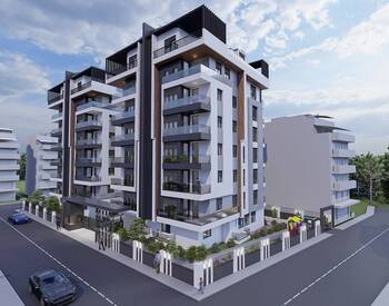 Luxus Wohnungen In Sicheren Anlage In Muratpasa Antalya 1