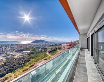 Alanya'da Muhteşem Deniz Manzarası Sunan Havuzlu Villalar 3