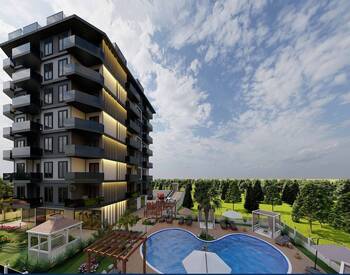 Chic Properties in a Well-located Residential Complex in Alanya 1