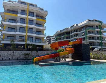 Sea View Flats in a Complex with Swimming Pool in Alanya Oba 3