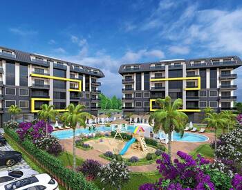 Luxury Properties in a Complex with On-site Facilities in Alanya 1