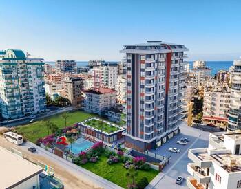 New Build Real Estate in Complex with Sea View in Alanya 1