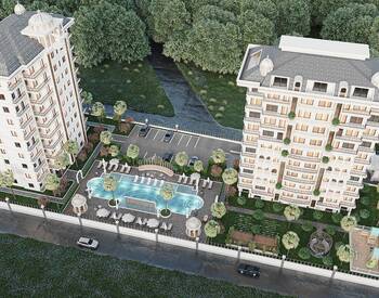 New-build Apartments with Shuttle Service to the Sea in Alanya  1