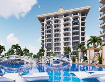 Apartments in a Luxury Complex Near Beach in Avsallar Alanya 1