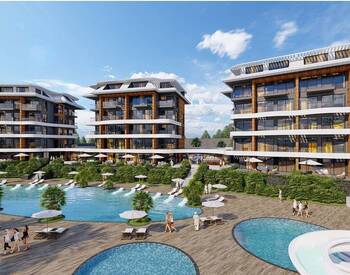 Real Estate in Complex with High Quality Living in Alanya 1