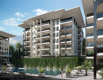 Appartements Vue Nature Dans Une Résidence À Kargicak Alanya 3