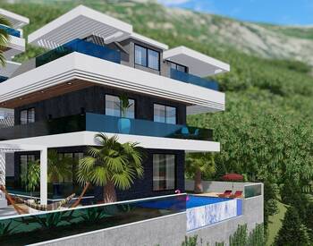 Villas Avec Piscines Exceptionnelles Et Jardins Privés À Alanya 3