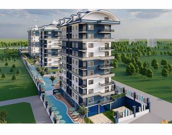 Flats in Ultra Luxurious Complex with Facilities in Alanya 1