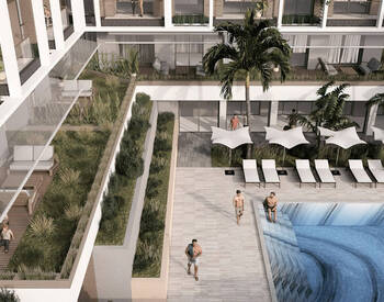 Appartements Dans Résidence Avec Riches Facilités À Oba Alanya 3