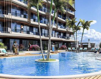 Real Estate in Complex with Sauna and Pool in Alanya 1