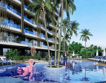 Immobiliers Dans Lotissement Avec Sauna Et Piscine À Alanya 2