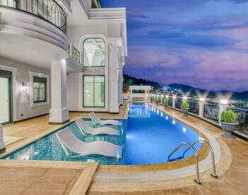 Fully Equipped Luxury Villa with Sea View in Alanya Kargicak 1