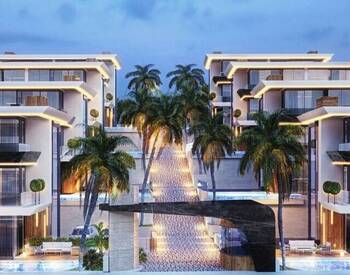 New Triplex Houses with Private Pool in Alanya 1