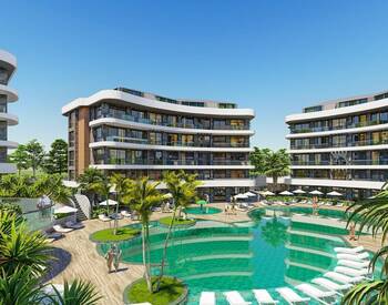 Alanya Oba'da Lüks Sitede Modern Tasarım Daireler 1