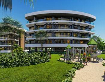 Alanya Oba'da Lüks Sitede Modern Tasarım Daireler 3