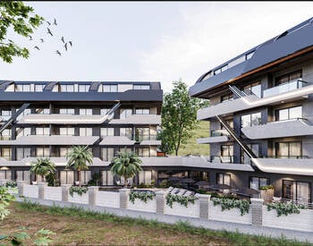 Alanya'da Sosyal Olanaklara Yakın Sitede Satılık Daireler 2