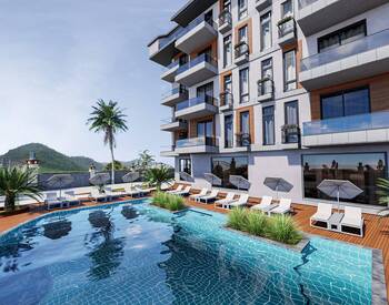 New Properties in a Complex with Pool in Alanya Oba 1