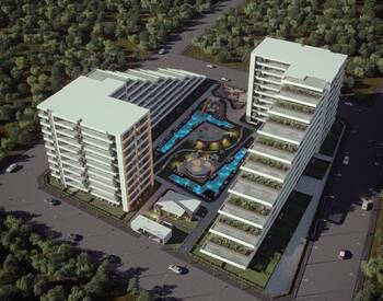 Apartments with Garden Use in a Complex in Antalya Altintas 1