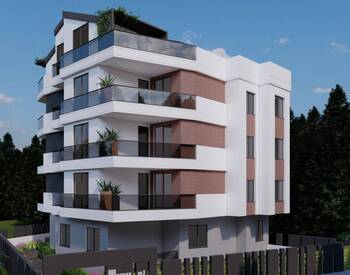 New Flats with Natural Gas Close to the Sea in Antalya 1