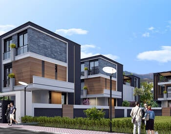 Villas Avec Chauffage Au Sol Et Jardin Privé À Antalya 1