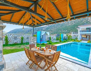 2+1 Fully Furnished and Isolated Home on Large Plot in Kas Kalkan 1