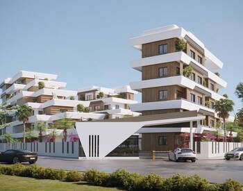 Квартиры в Комплексе с Бассейном 400 м² в Анталии, Аксу 3