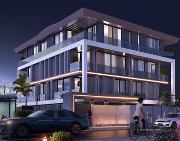 Antalya Muratpaşa'da Yüzme Havuzlu Sitede Daireler 2