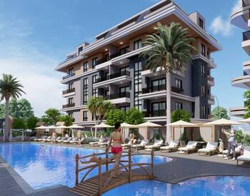 Eleganta Lägenheter Sammanflätade Med Naturen I Alanya Oba 2
