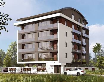 Antalya Muratpaşa'da Otoparklı Projede Yatırımlık Daireler 3