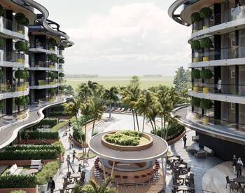 Sea and City View Apartments in Alanya Oba 3