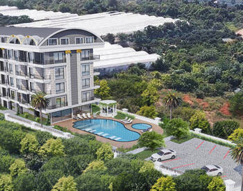 Apartments in a Complex Intertwined Nature in Alanya 1