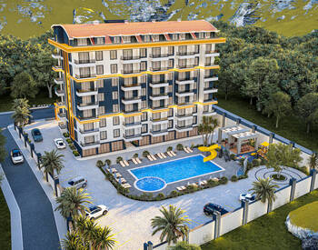Stylish Apartments Suitable for Investment Antalya Gazipasa 1