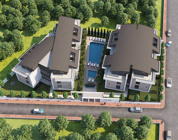Moderne Wohnungen Mit Pool Und Garten In Einem Komplex In Guzeloba 1