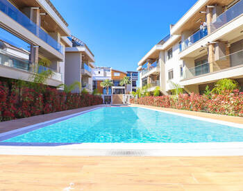 Modern Apartments with Pool and Garden in Complex in Guzeloba 1