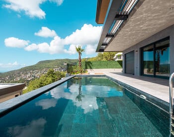 Дома с частными бассейнами и садами в Алании 3