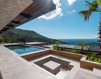 Дома с частными бассейнами и садами в Алании 2