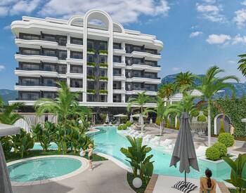 Alanya'da Şık Tasarım Ayrıcalıklı Sitede Satılık Daireler 2