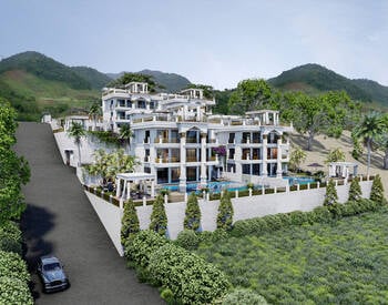Villen Mit Blick Auf Das Meer Und Die Natur Und Mit Pool In Alanya 2