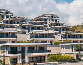 Sea View Houses with Smart Home Systems in Alanya Kargıcak 2