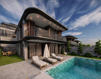 Möblierte Häuser Mit Hochwertigem Design In Antalya Kalkan 1